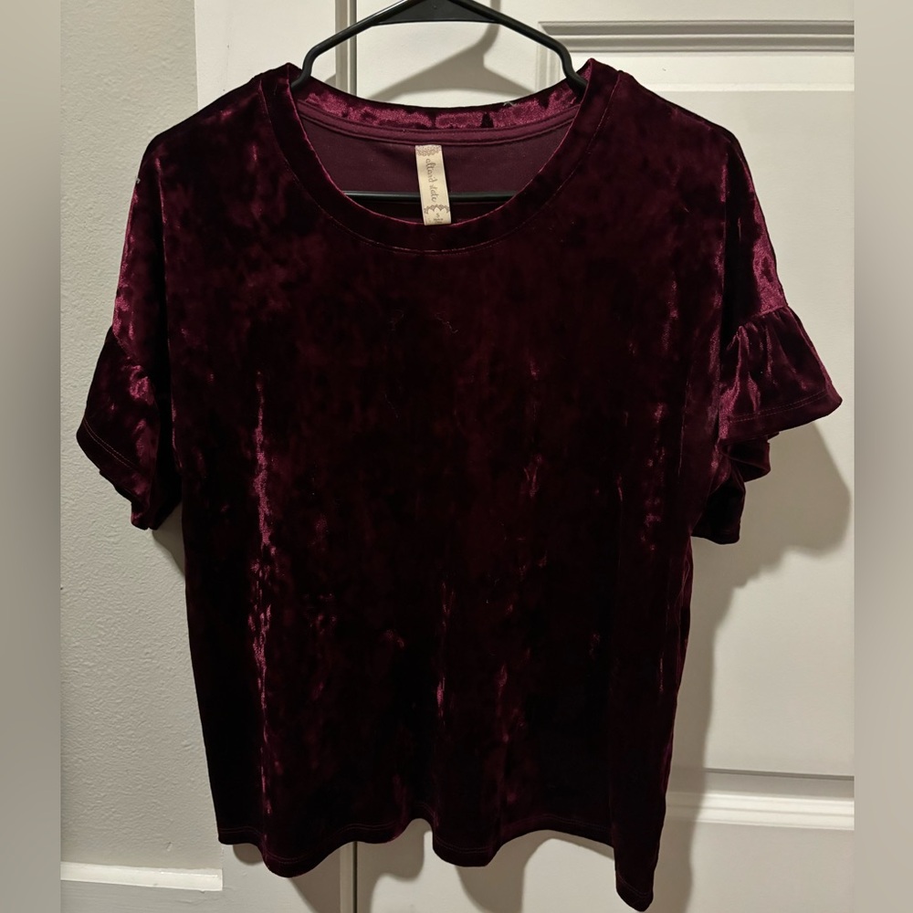 Altar’d State velvet top
